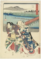 Okazaki, April 1855