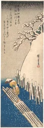 Snow on the Sumida River