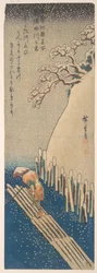 Snow on the Sumida River
