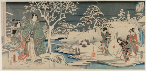 The Snowy Garden, 1854