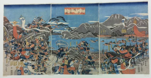 The Battle of Kawanakajima in Shinano Province