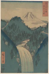 View of Mount Fuji from the Mountains in the Province of Izu, from the series Thirty-six Views of Mount Fuji