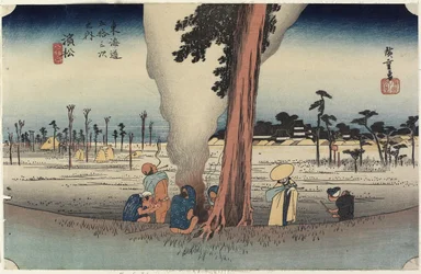 Winter Scene, Hamamatsu, c. 1833