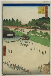 Yastukoji, Inside Sujikai Gate, from the series One Hundred Famous Views of Edo