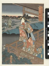 Woman on Balcony