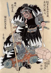 The Actors Horibe Yatsubei and Horibe Yajibei