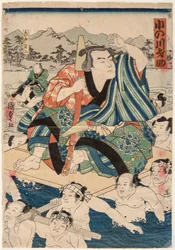 Portrait of the Sumo Wrestler Onogawa Saisuke