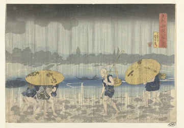 The Onmaya Riverbank in the Eastern Capital (Toto Onmayagashi no zu)