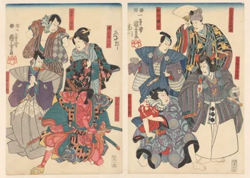 Ichikawa Danjūrō VIII in Eight Different Roles