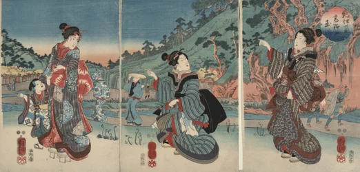 Jewel River of Kōya in Kii Province