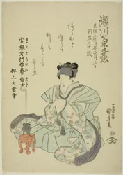 Memorial Portrait of the Actor Segawa Kikunojo V