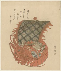 Lobster as a Ship with Treasures