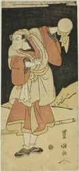Actor in a scene from a drama