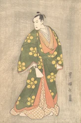 Bando Hikosaburo III in the Role of Sugawara no Michizane