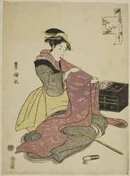 The Twelfth Month, from the series "Fashionable Twelve Months"