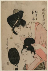 The Lovers Okiku and Kozuke