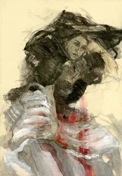 Dramatic Female Figure