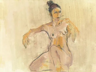 Elegant Nude Sketch