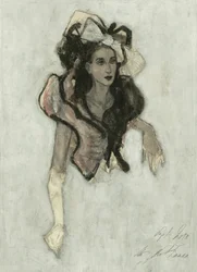 Elegant Woman In Hat