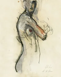 Expressive Nude Figure