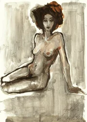 Reclining Nude Figure