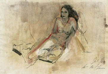 Reclining Nude Study