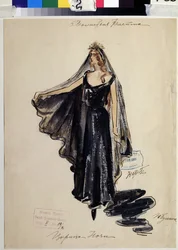 Costume Design for the Opera The Magic Flute by W.A. Mozart