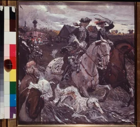 The Ride of Tsar Peter II and Princess Elisabeth