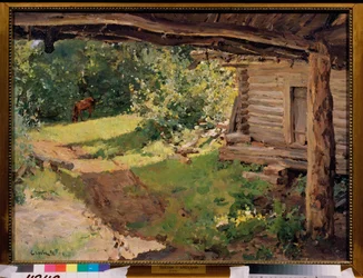 Landscape with a Horse