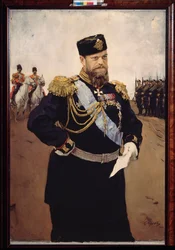 Portrait of Emperor Alexander III