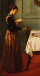 Study of a Girl Reading
