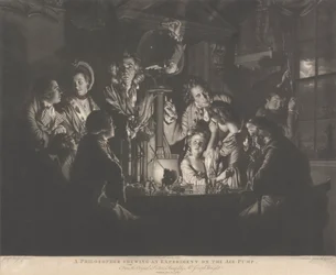 A Philosopher Showing an Experiment on the Air Pump