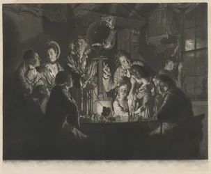 A Philosopher Showing an Experiment on the Air Pump