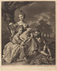 The Wright Family The Bradshaw Children, 1769