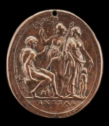 Hercules between Minerva and Venus
