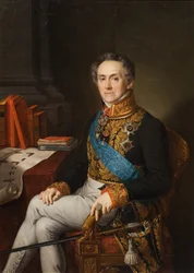 Portrait of Ivan Vasilyevich Tutolmin 1751-1839, 1830s