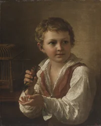 Boy with a Goldfinch
