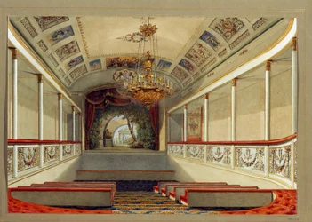 The Home Theatre in the Yusupov Palace in St Petersburg
