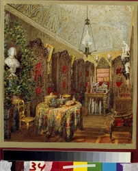 The Study in the Yusupov Palace in St Petersburg