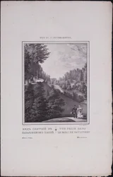 Views of Saint Petersburg: View of the Park in Pavlovsk