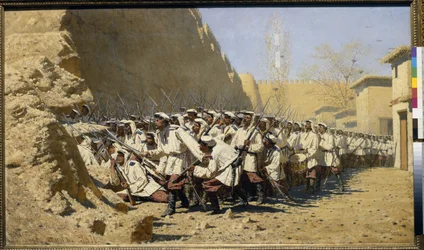 At the Fortress Walls; Let Them In!