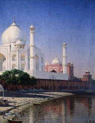 The Taj Mahal at Agra