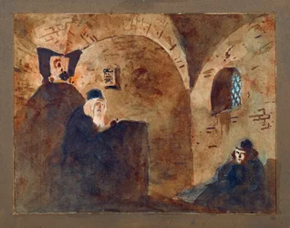 Stage Design for the Opera Boris Godunov by M. Mussorgsky