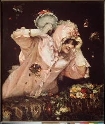 Carnival Scene in Rome