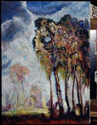Landscape with Trees