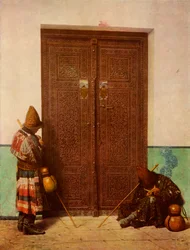 The Door to the Timur Gur-Emir Mausoleum