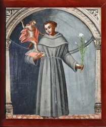 St Anthony of Padua and Jesus