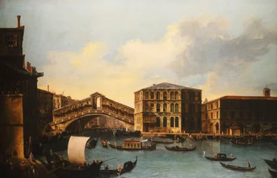 The Rialto Bridge, Venice, from the North