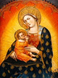 Panel with Madonna and Child