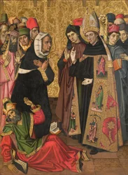 Saint Augustine Disputing with the Heretics